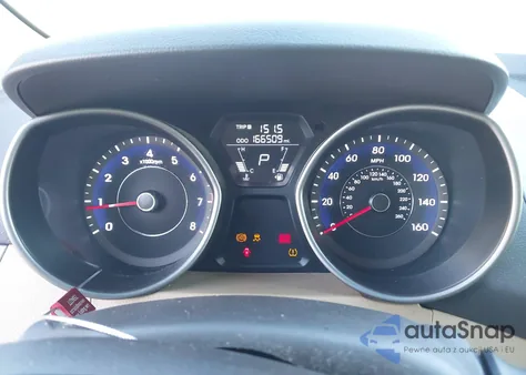 2011 Hyundai Elantra Gls z USA, uszkodzony, nr VIN 5NPDH4AE1BH033834